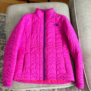 The North Face Fuchsia Quilted Jacket